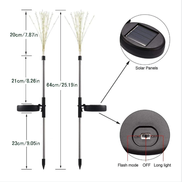 (Buy 8 Get extra 10% OFF & Free Shipping)Solar Firework Light
