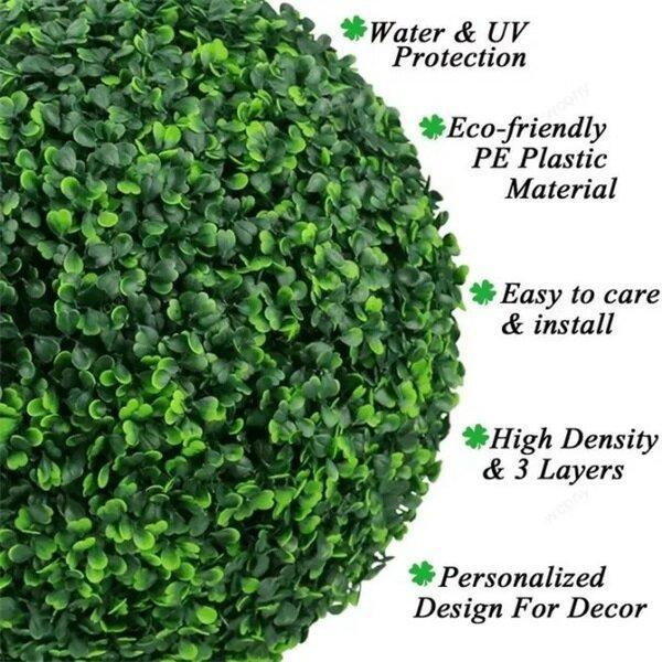 Large Size 4 Layers Artificial Plant Topiary Ball(Buy 6 Get 10% OFF & Free Shipping)