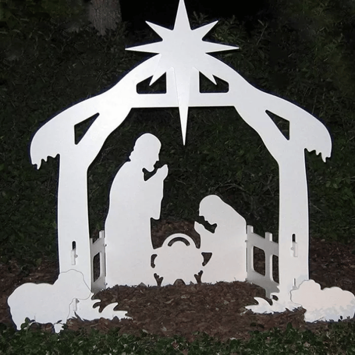 🔥LAST DAY 70% OFF 🔥Jesus Nativity Scene Sign(Buy 2 Free Shipping)