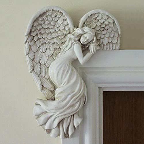 🔥Last Day Promotion 49%OFF🔥 Door Frame Angel Wings Sculpture Decor