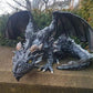 Garden Guardian - Big Squatting Dragon Art Sculpture