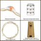 16 Pack Battery Operated LED Cork Lights Warm White 2M 20LEDs String Lighting